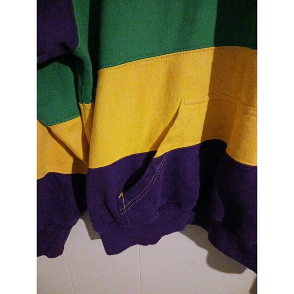 Original Sports Wear Mens Multicolered Pullover Hoodie Size L - Picture 2 of 3